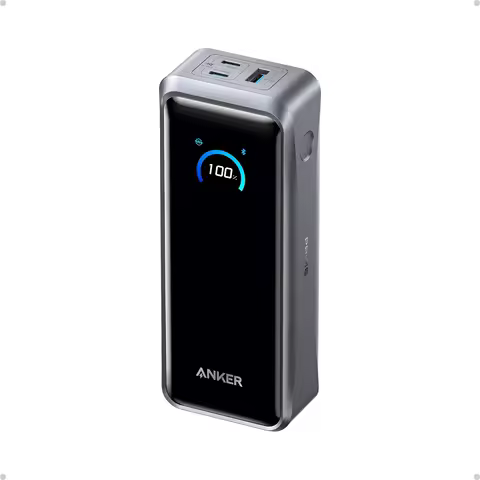 Anker Prime Power Bank, 26,250mAh 3-Port Portable Charger with 300W Max Output, Two-Way Charging, TSA-Approved, App Control,