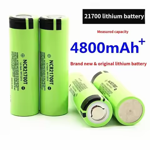 Panasonic 21700 4800mah 3.7v Lithium Akku, 40a Power Bank High-Power Flashlight Electric Tool Battery