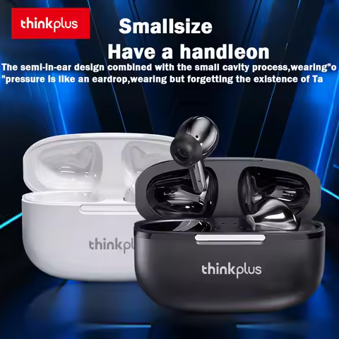 Original Thinkplus TWS Bluetooth Headphones Waterproof Earphones In Ear Earbuds HD Stereo Bluetooth Wireless headset With Mic