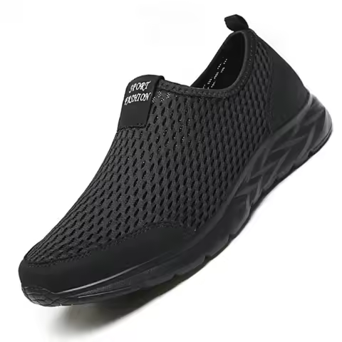 2026 New Shoes Men Loafers Light Walking Breathable Summer Comfortable Casual Shoes Men Sneakers Zapatillas Hombre Plus