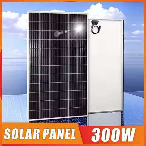 Solar Panel 300W 12V Kit 600W Solar Panel 100A Controller USB Port Portable Solar Battery Charger for Outdoor Camping Mobile RV