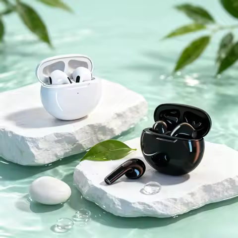 TWS Earbuds True Wireless Earphone Noise Cancelling Update Bluetooth 5.3 Headset HD Music Headphone In-Ear Handsfree With Mic