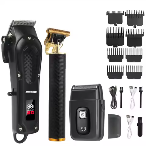 2026 T9 Hair cutting machine for men USB Rechargeable Hair mower beard trimmer professional Hair clipper Hair styling appliances