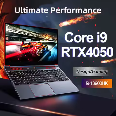 S6 Laptop Gamer Intel Core I9-13900HK RTX4050 6G 16.1 Inch 4800mah Gaming Laptop Fingerprint DDR5 144 Hz Lightweight Laptops