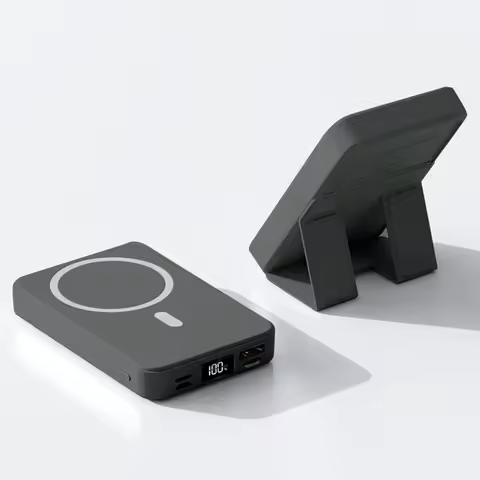 10000mAh Portable Wireless Charger Digital Display Fast Charging Power Bank Magnetic External Battery for Outdoor Travel Camping
