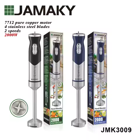 2000W High-power Handheld Blender Household Multi-functional Portable Blender Baby Food Processor Meat Grinder Food Processor