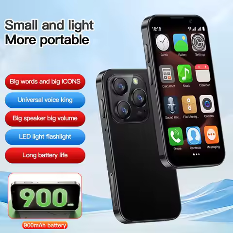 SOYES XS18 Pro Mini Smart Phone Android 8.1 Face ID 2GB RAM 16GB ROM Facial Recognition 3.0"" Screen Dual SIM 3G Small Phone